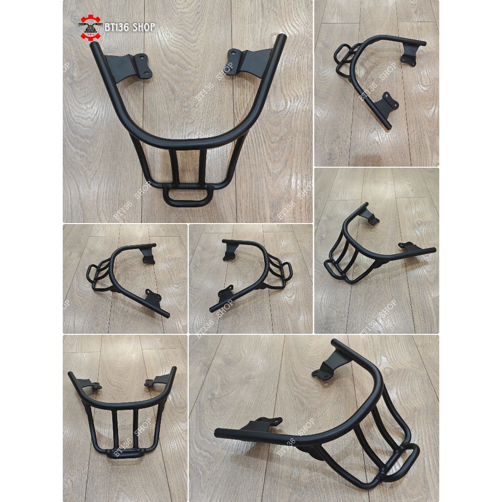 Baga Sau Yamaha Grande Mẫu Cong ĐEN - Cản Sau Xe Yamaha Grande Mẫu Cong ĐEN