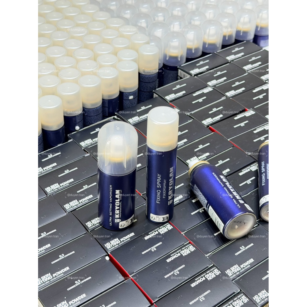 🌈🌈 XỊT KHOÁ NỀN KRYOLAN ULTRA SETTING VAPORIZER 🌈🌈