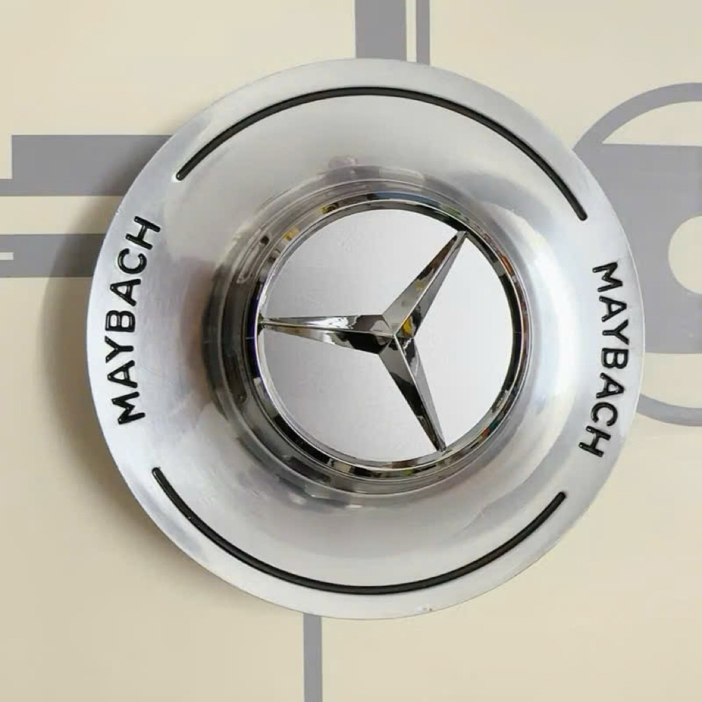 logo mâm Mercedes Benz GLS480 / S480 / Maybach Nắp ốp trung tâm mâm mec maybach  ốp mâm mer chụp mâm