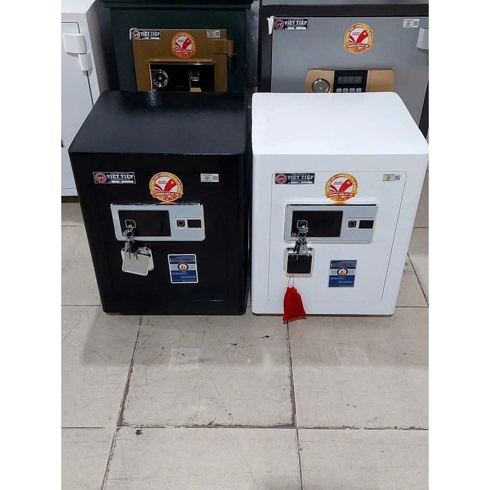 Két Sắt Việt Tiệp KC50 Khóa Vân Tay Điện Tử  Cánh Thép 7 ly 50kg