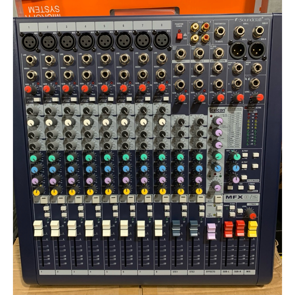 Bàn Trộn Âm Thanh (Mixer) MFX8/2