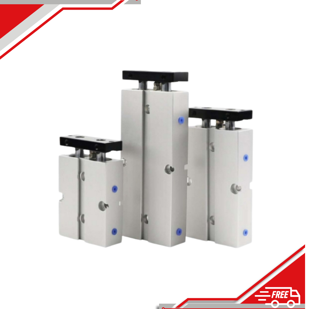 Xy Lanh Khí Nén 2 Ty Tác Động - Xy lanh khí nén TN - Piston khí nén - Xy Lanh Khí Nén 2 Ty