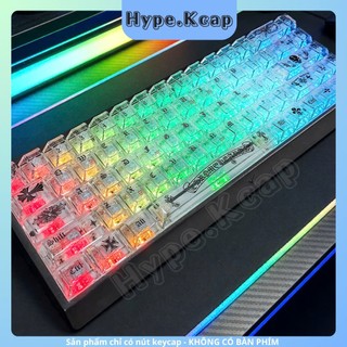 Keycap Chrome Hearts Xuyên Led Cherry Profile