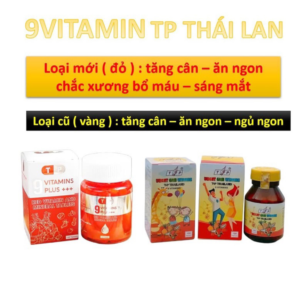 combo 2 9vitamin + 9 vitamin plus +++