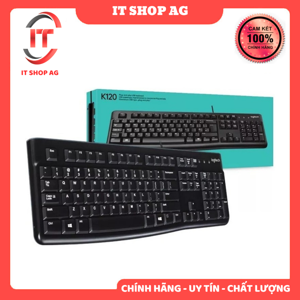Bàn phím Logitech K120 Chính hãng