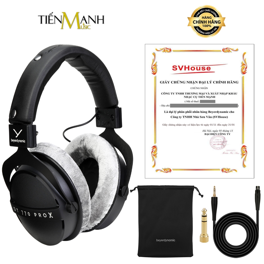 Tai Nghe Kiểm Âm Beyerdynamic DT770 Pro X 48 Ohms - DT 770 Beyer Dynamic Closed-back Studio Monitor 