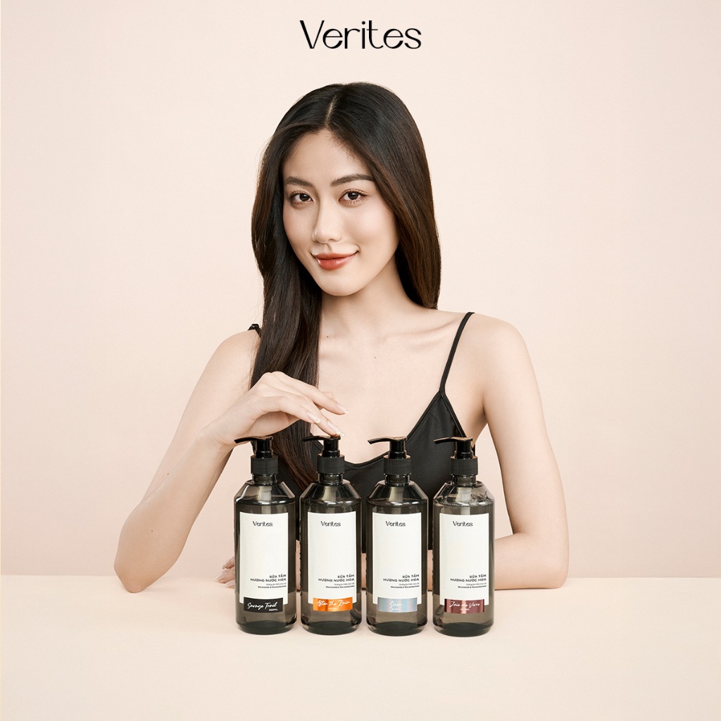 Sữa tắm hương nước hoa VERITES Body Wash Signature Collection, hỗ trợ làm sáng cấp ẩm | BigBuy360 - bigbuy360.vn