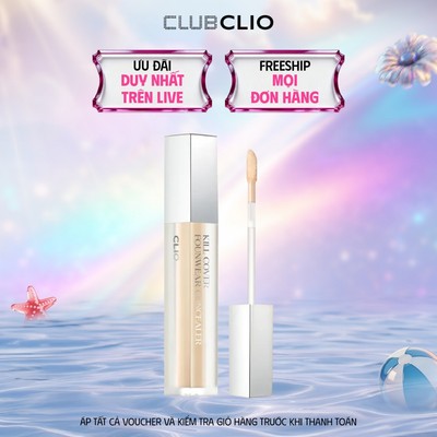 [LIVE] Kem Che Khuyết Điểm Clio Kill Cover Founwear Concealer 6g