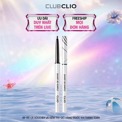 [LIVE] Chì Kẻ Viền Mắt Clio Sharp So Simple Waterproof Pencil Liner 0.14g