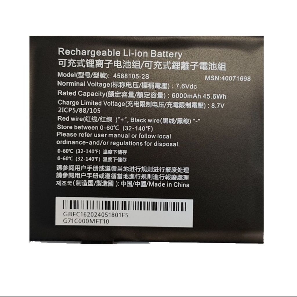 Battery for Dynabook Satellite Pro C40-H-113 C40-J-10Z C40-J-11Q 6000mAh 7.6V
