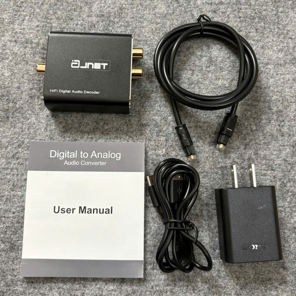 Đầu giải mã âm thanh DAC HS202 JNET Giải mã 24Bit 192kHz Chuyển đổi âm thanh rõ nét
