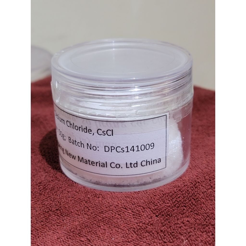Chất Cesium Chloride, CsCl lọ 50g. DPCs141009.