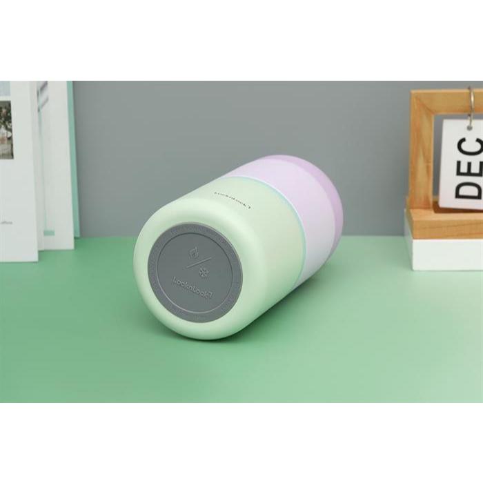 Bộ 2 Hộp Cơm Giữ Nhiệt LocknLock New Tower Vacuum Lunch Box LHC8055VOL Inox 304, Kèm Muỗng - K-MALL | BigBuy360 - bigbuy360.vn
