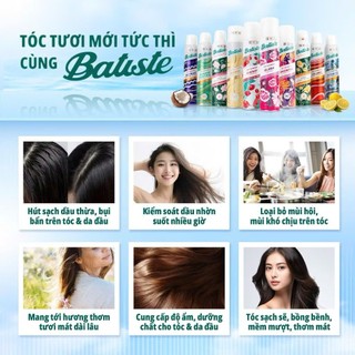 Dầu gội khô Batiste Dry Shampoo