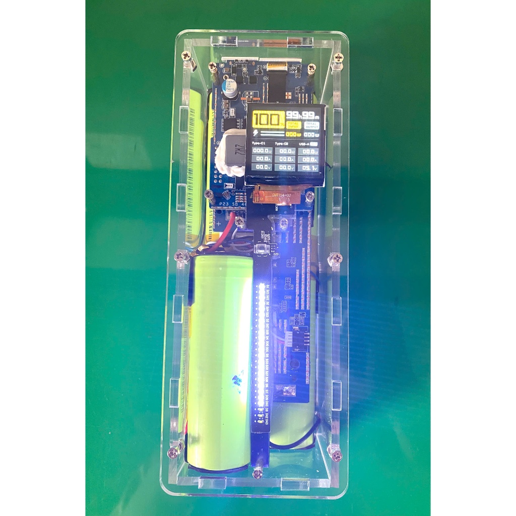 Box Mica 5 pin 26800 & 26980 sử dụng mạch Cuktech No.20 PD3.1 210W ( không bao gồm mạch và pin)