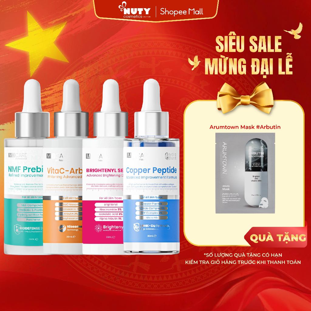 Serum Phục Hồi Da MD CARE NMF Prebiotics Refined Improvement Formula (30ml)