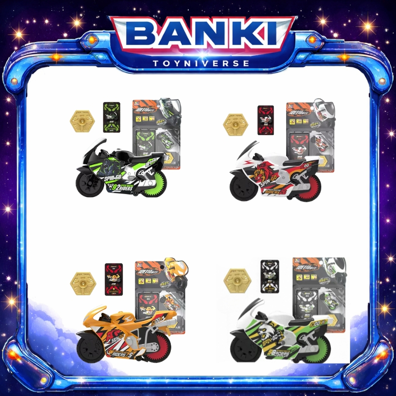 Xe đồ chơi mô tô vượt địa hình IDOON Team Orange, phiên bản IDOON motorcycle - A