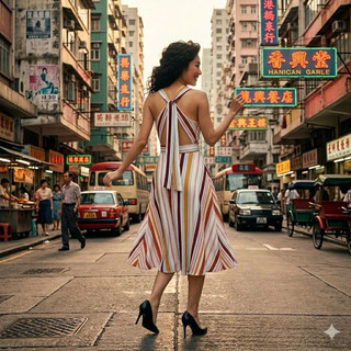 XẢ HÀNG NGHỈ BÁN - ĐẦM SỌC CỔ ĐIỂN