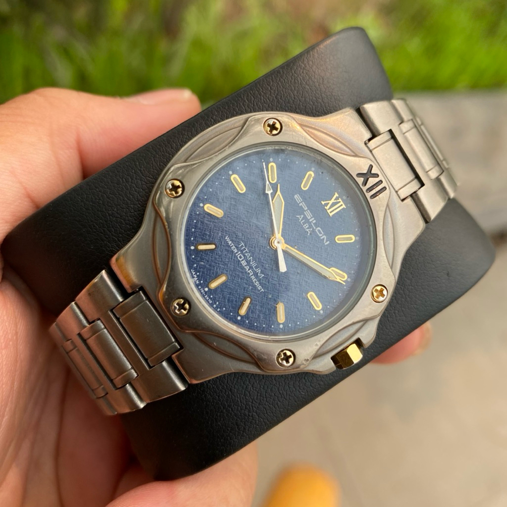 ALBA EPSILON Full Titanium Cổ Điển Nam Size 37