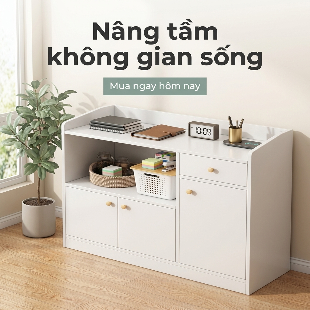 MK  Tủ đựng hồ sơ và đồ linh tinh, kệ lưu trữ đa năng cho văn phòng và gia đình | BigBuy360 - bigbuy360.vn
