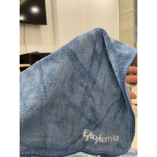 Khăn rửa xe microfiber made in Viet Nam thêu chữ Ekokemika