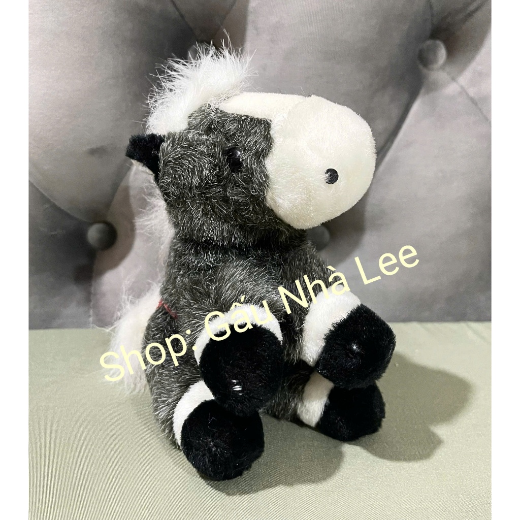 [ Nhật Bản ] [MS2453] Bé gấu bông Ngựa đua - Số 8 - Oguri Cap, size 14cm (chưa tính đuôi), lông mềm 