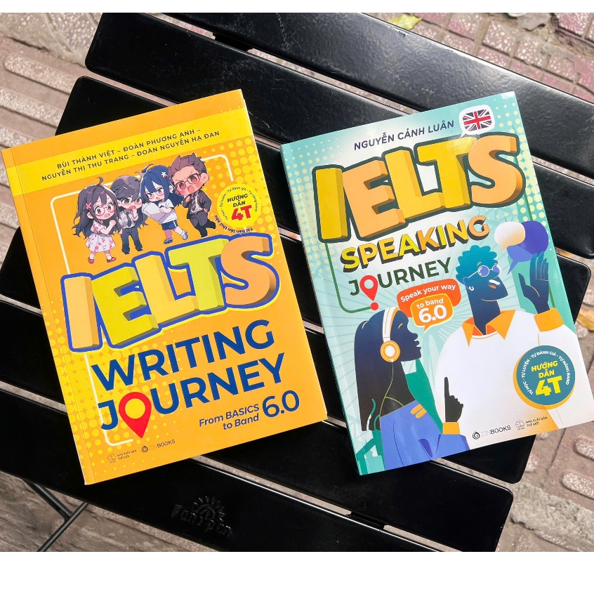 Sách - IELTS Speaking Journey và IELTS Writing JourneyTừ Cơ Bản Đến Band 6.0