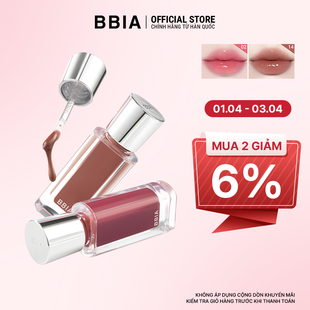 Son kem nhung thuần chay, nhẹ môi BBIA Last Velvet Tint Re-new Version 5g