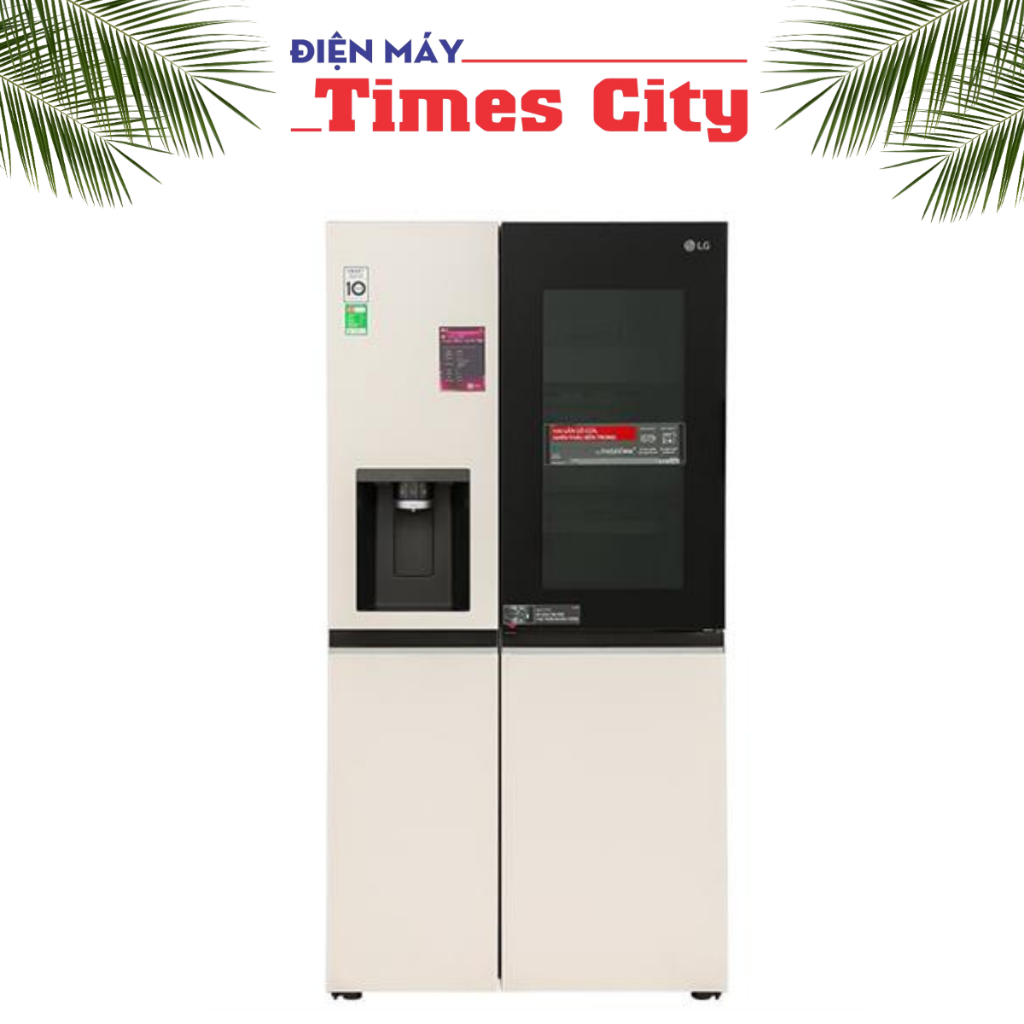 Tủ lạnh LG Inverter 635 lít Side By Side InstaView Door-in-Door GR-X257BG