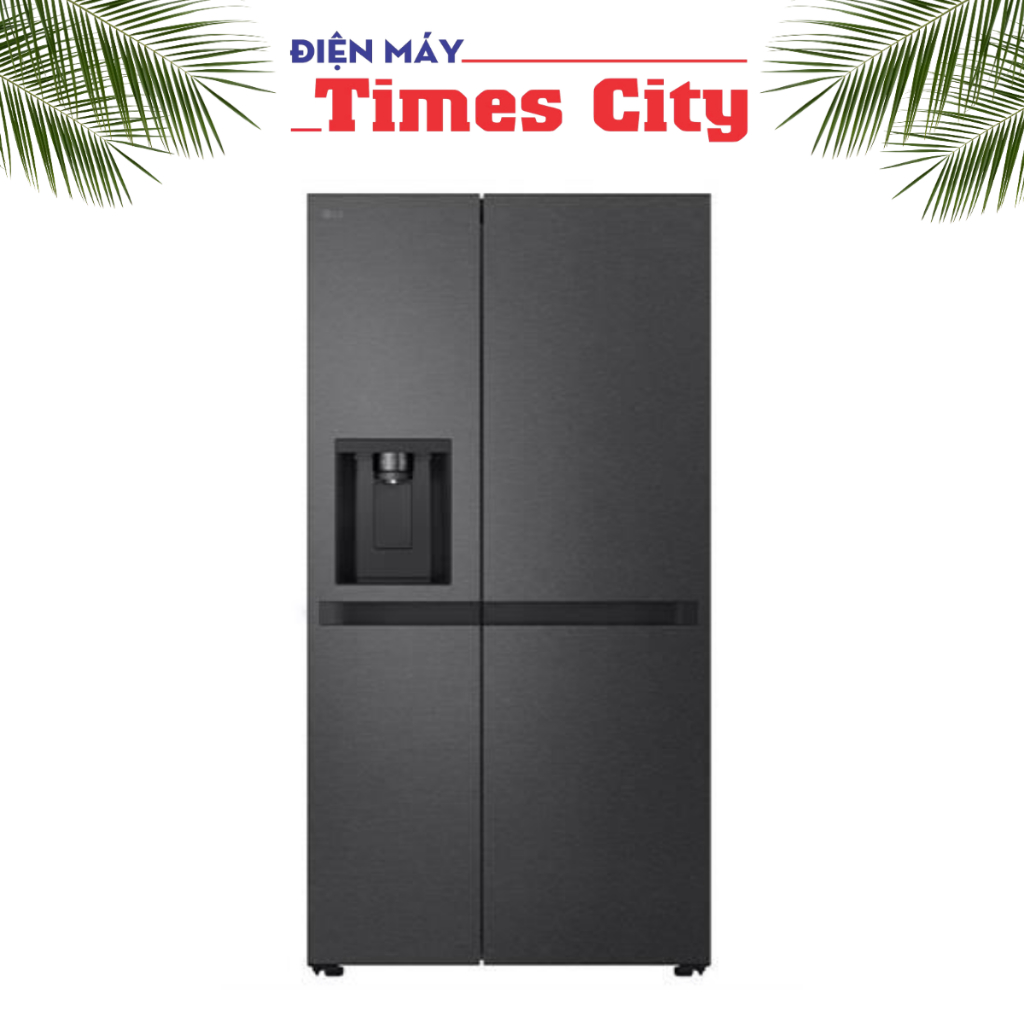 Tủ lạnh LG Inverter 641 lít Side By Side LSI63BLMA