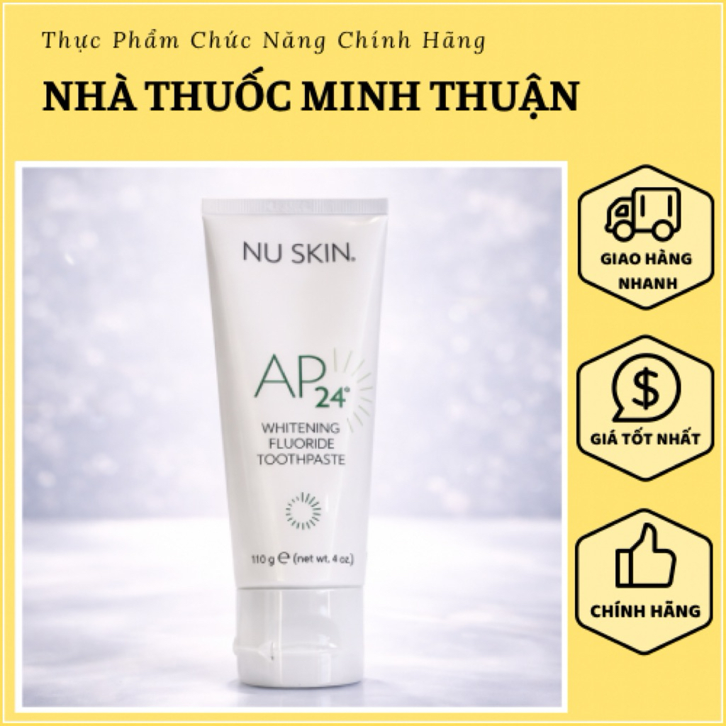 Kem đánh răng trắng sáng AP24 Whitening Fluoride Toothpaste