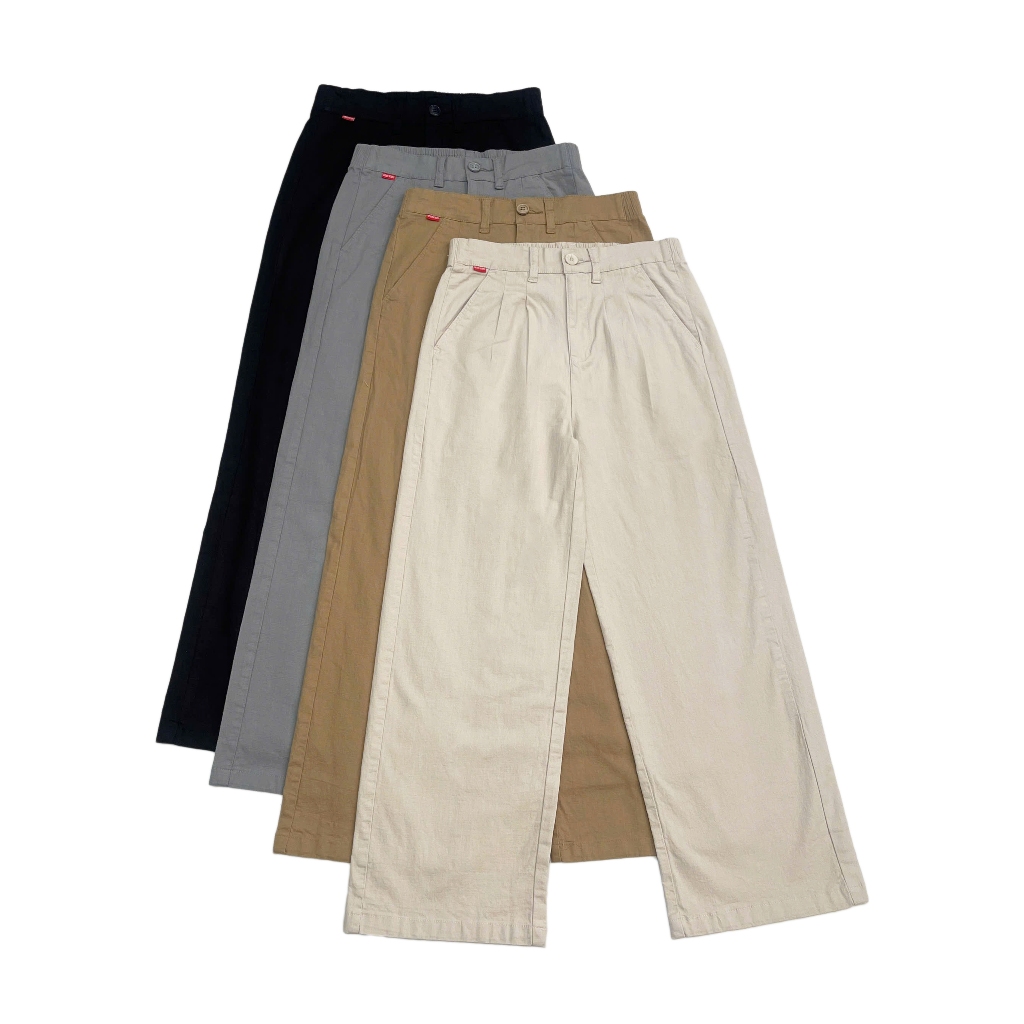 A64 - Quần Dài Linen Nữ Ống Rộng DK Seven Stars A64