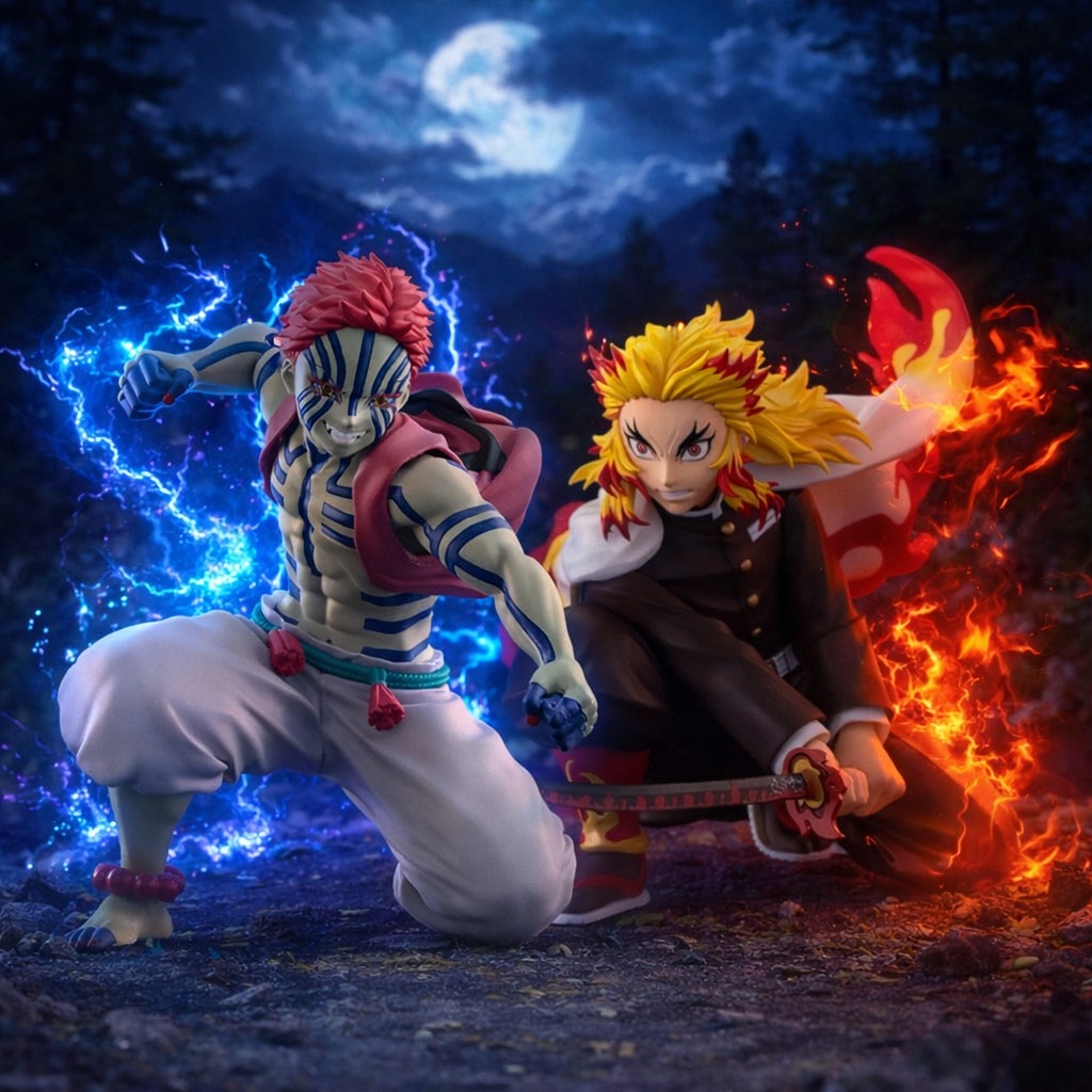 [CHÍNH HÃNG] MÔ HÌNH RENGOKU CHÍNH HÃNG - MÔ HÌNH AKAZA - THANH GƯƠM DIỆT QUỶ - KIMETSU NO YAIBA