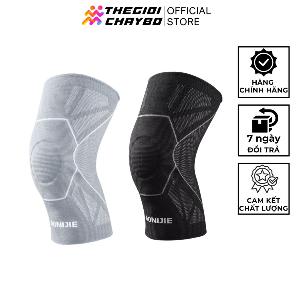 Băng Gối Bảo Vệ Khớp Aonijie E4108 Bó Cố Định Đầu Gối Hạn Chế Chấn Thương Có Lỗ Thông Hơi Thoáng Khí