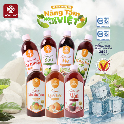 [DEAL HOT] Combo Nước Cốt Hồng Lam - Chua Ngọt Hài Hòa, Pha Nhanh Tiện Lợi