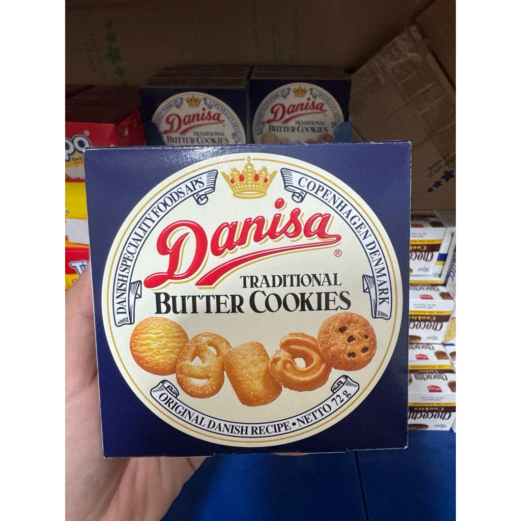Bánh danisa hộp giấy 72g