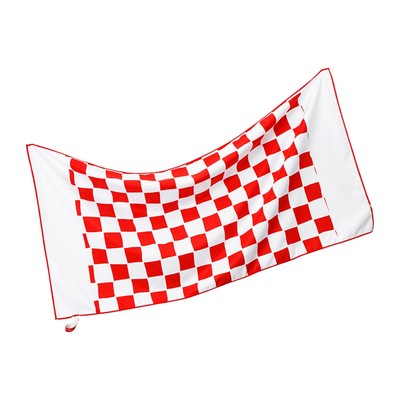 Khăn bơi SOBIE Microfiber Caro Red 70x140