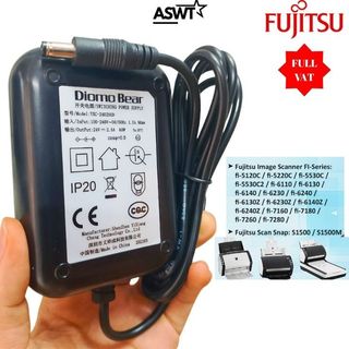 Bộ đổi nguồn máy Scan Fujitsu fi-7140 fi-7240 fi-7160 fi-7260 fi-7180 fi-7280 24V - FULL VAT - bảo hành 1 năm