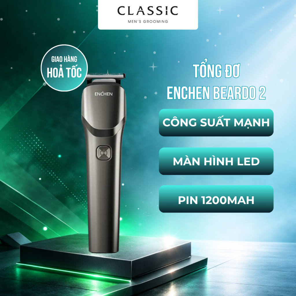 Tông đơ cắt tóc Enchen Beardo 2