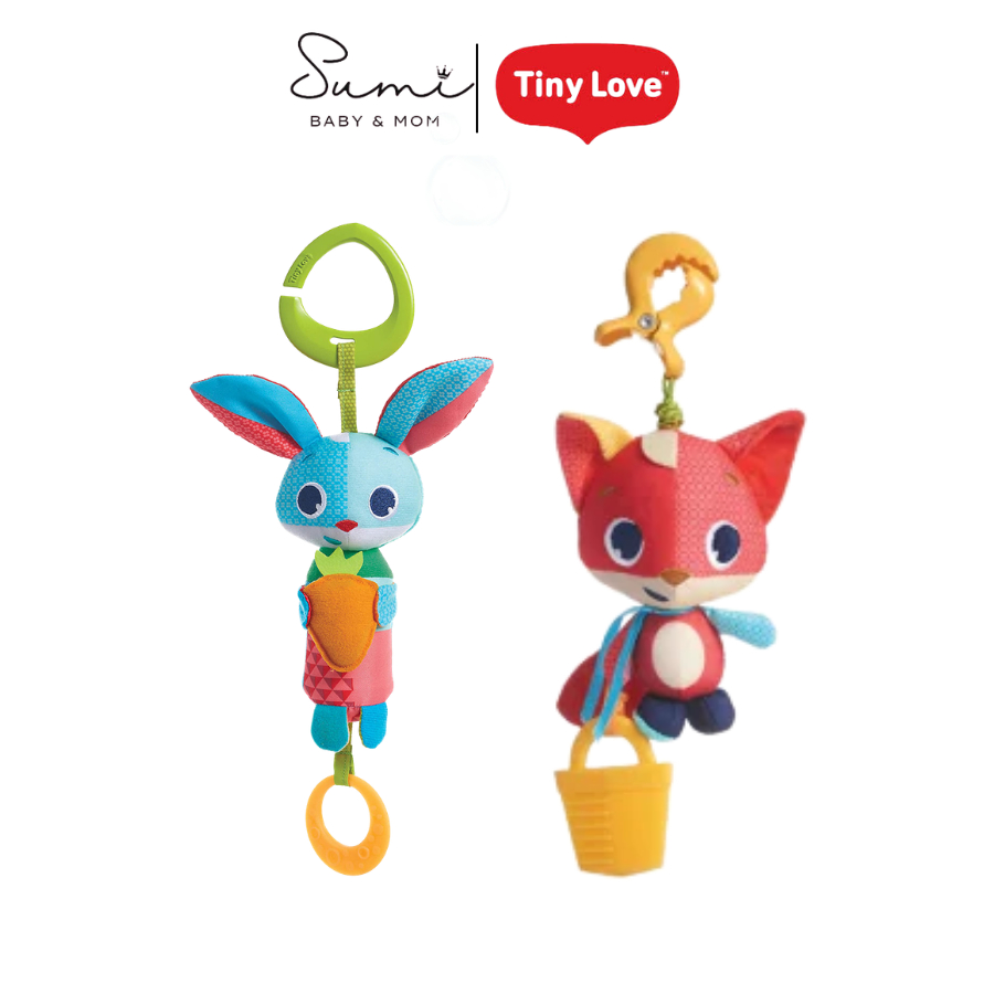 Đồ chơi cho bé Tiny Love Tummy Time Mobile ,Wind Chime,TS Jitter