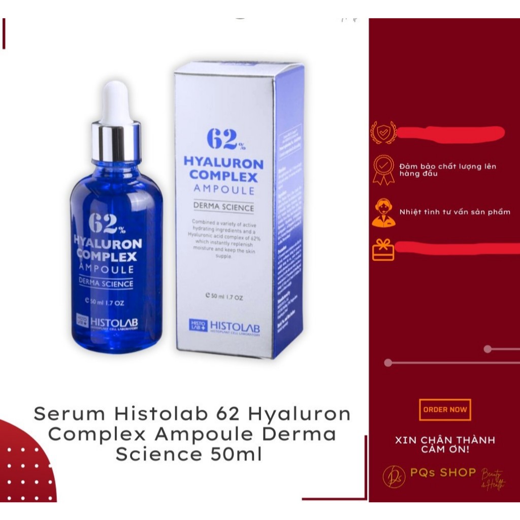 Serum Histolab 62 Hyaluron Complex Ampoule Derma Science 50ml