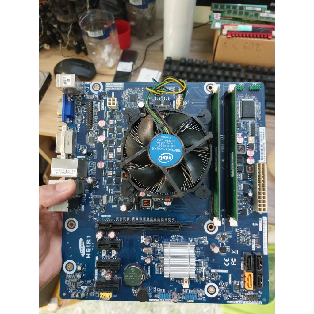 Combo Main H61 - H81 Samsung Cpu Core i3 i5 + ram 4G Tặng quạt tản nhiệt ( Bảo hành 1 năm )