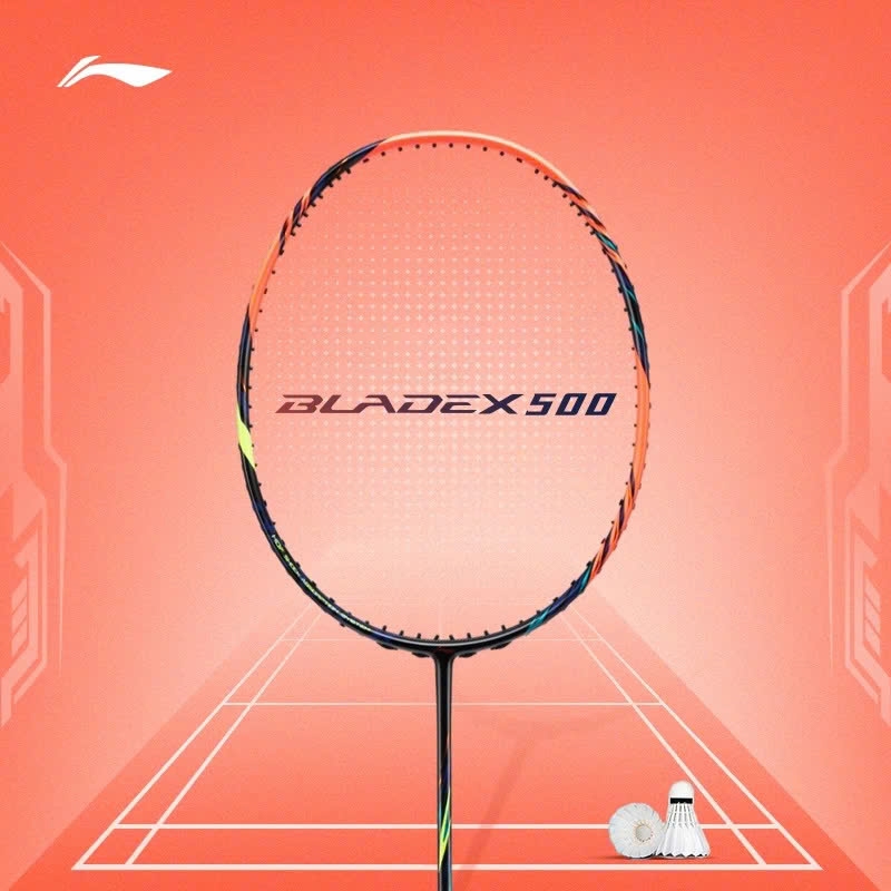 Vợt (Khung Vợt) Cầu Lông Thể Thao Li-Ning Fengying BLADEX 500 (4U) Neon True Orange P-AYPV007-4V