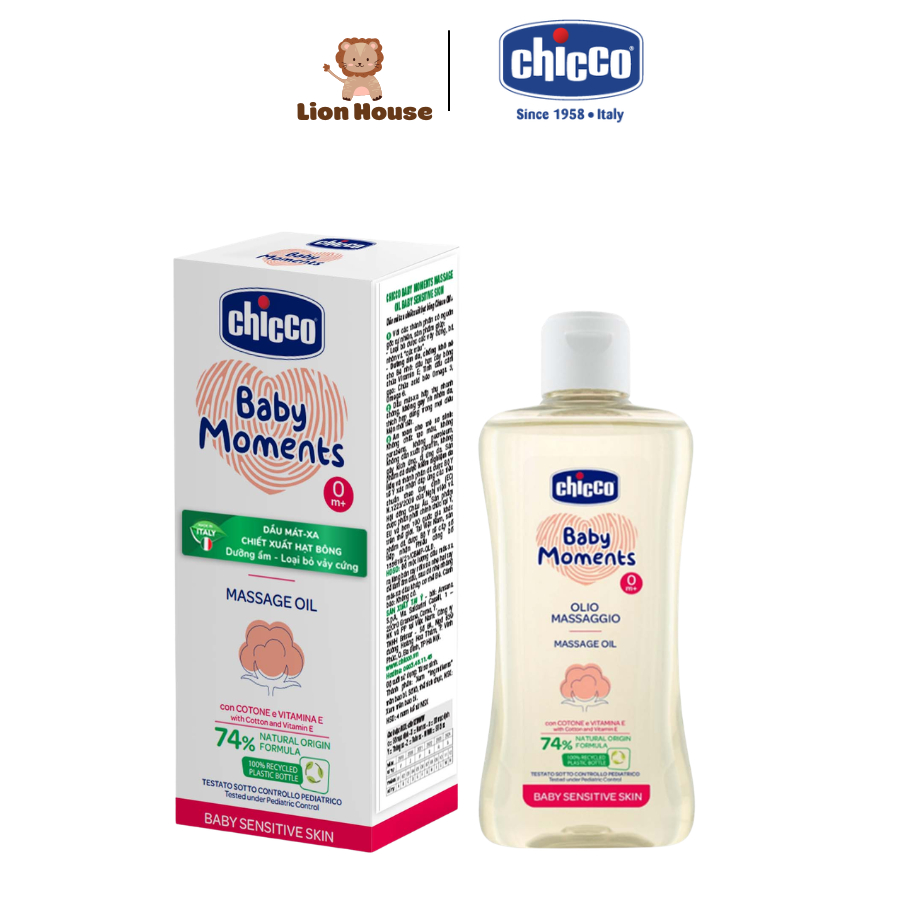 Dầu massage Chicco Ý 200ml
