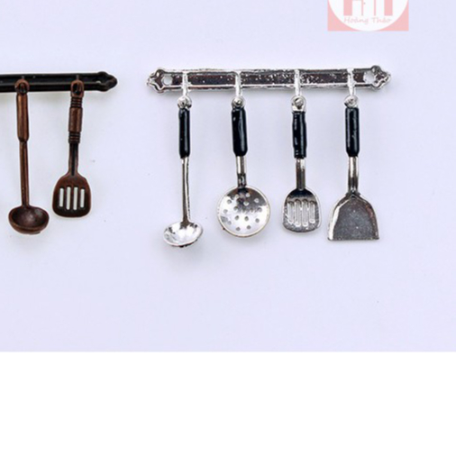 Mô hình bộ dụng cụ bếp tí hon trang trí mô hình nhà búp bê (1:12 1:6)