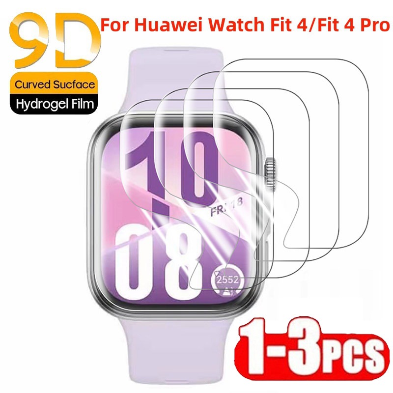 1-3PCS Hydrogel Film For Huawei Watch Fit 4 Fit4 Pro HD Clear Screen Protector for Huawei Fit 4 Pro 