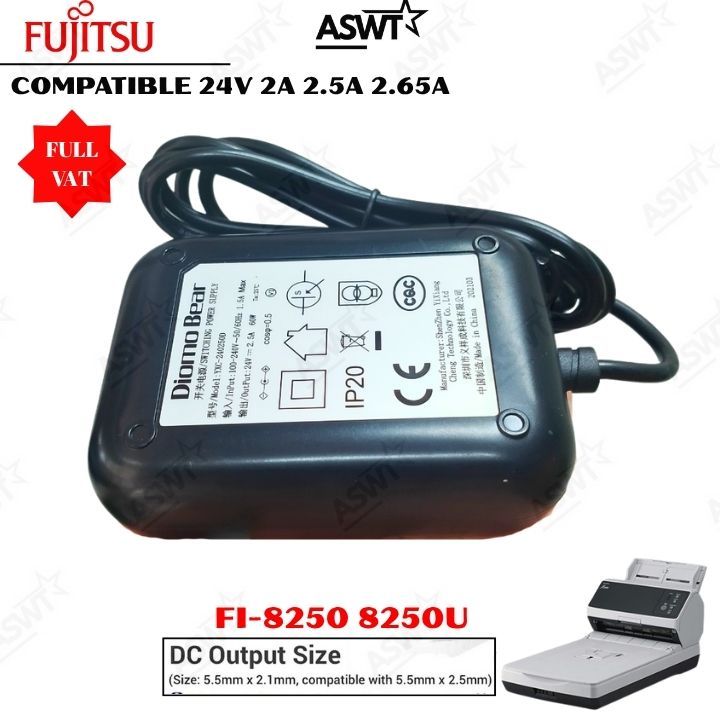 Cục nguồn máy scan Ricoh / Fujitsu FI-8250 FI-8250U Có VÁT , nguồn Fujitsu fi8250 fi 8250