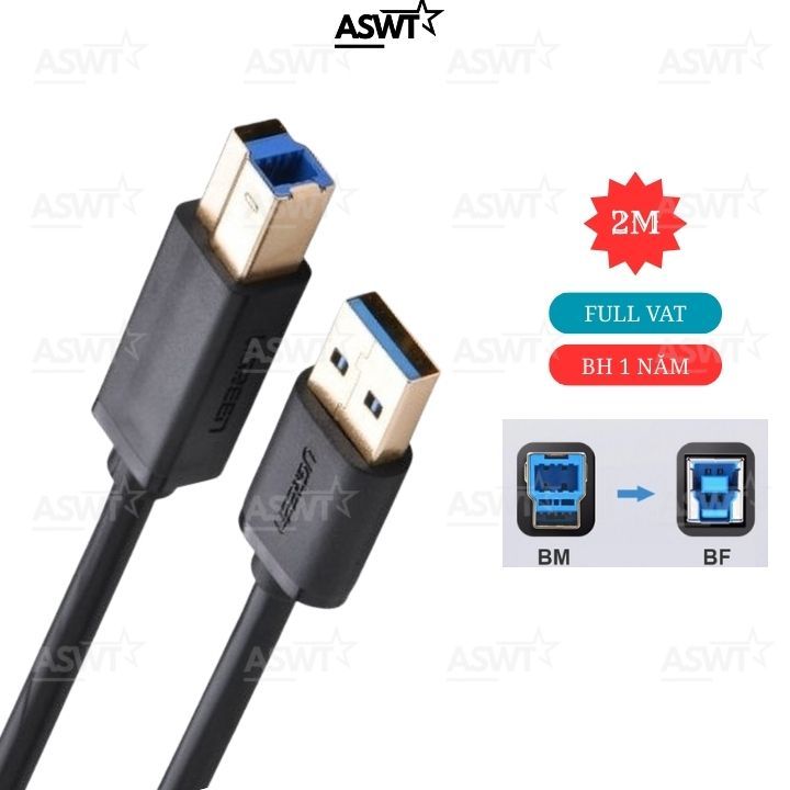 Dây cáp USB máy Scan Fujitsu / Ricoh FI-8250 FI-8250U kết nối máy tính - FULL VAT, cáp scan Ricoh fi