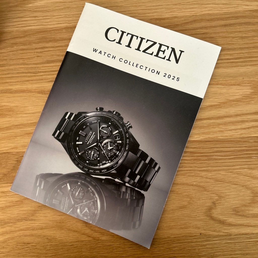 Citizen Watch Collection 2025 Official Catalog Wristwatch Book Japan
