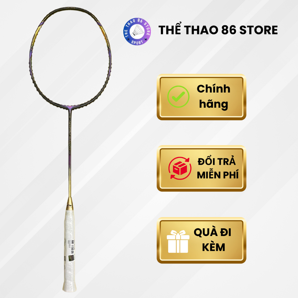 VỢT CẦU LÔNG L.NING AERONAUT 9000I CHÍNH HÃNG TẶNG TÚI ĐỰNG VỢT VÀ CUỐN CÁN